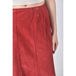 (S) wanko質感紅色長裙二手衣, , large