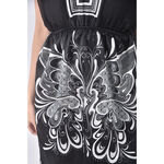 (S) 質感V領黑色洋裝二手衣, , large