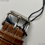 [星晴錶業]TommyHilfiger手錶,44mm,TH00018黑色錶面銀錶殼咖啡色真皮皮革錶帶款, , large