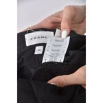 (L) frame質感棉質黑色長褲二手衣, , large