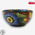 【SOLO Vintage】Cerraf Polish Pottery 16cm Bowl Where Flowers Bloom Deeply Series Made in Poland, , large