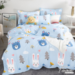 【FOCA】Fuxiang | 3M patented moisture wicking breathable antibacterial Tencel four seasons quilt/cool quilt bed sheet set - single, , large