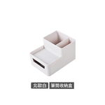 【上手家居】可疊加日式文件收納盒 5件套組 -無(A4文件架+A5文件盒+抽屜筆筒), , large