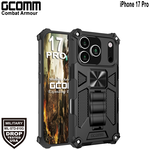 GCOMM iPhone 17 Pro 軍規戰鬥盔甲保護殼 Combat Armour  黑戰甲, , large