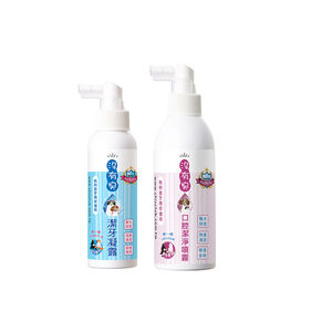 【P&H寵物家】沒有臭 2入組寵物潔牙凝露120ml+口腔潔淨噴霧200ml