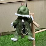 【可愛造型 可機洗 透氣抗菌】恐龍 鑰匙包 零錢包 吊飾 鑰匙圈吊飾 禮物 交換禮物 包包吊飾【加贈購物袋顏色隨機】 尚, , large