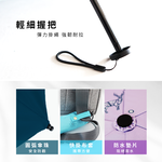 [雙龍]北歐真碳纖極輕三折傘 超輕防曬陽傘雨傘B8034B 柔和桃, , large