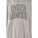 (L) 【范姜彥豐私服】under armour男裝棉質文字灰色長袖上衣二手衣, , large