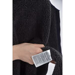 (XS（含）以下) 棉質純棉連帽可拆式藍色外套二手衣, , large