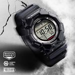 CASIO 卡西歐 G-SHOCK 10年電力 大螢幕電子錶 學生錶 GD-010-1, , large