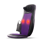 【MOLIJIA】M619 Magic Master Multifunctional Back and Shoulder Massage Chair Cushion-Luxurious Purple, , large