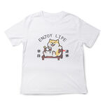 JZ TEE Shiba Inu - Early Retirement Graphic Tee, , large