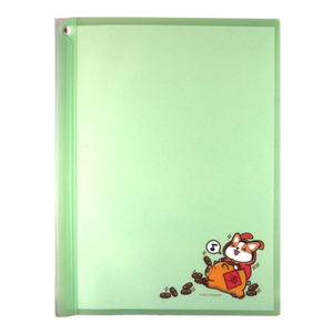 A4 Slide Bar Report Cover &ndash; Green