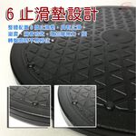 GS MALL 台灣製造 360度旋轉盤 耐重80公斤 360度旋轉盤 置物盤 收納 25.5cm 旋轉收納盤 旋轉盤, , large