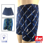 【KN】絲光棉男平口四角內褲8280-LD, , large