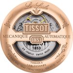 TISSOT 天梭 LE LOCLE 力洛克雅仕機械腕錶-黑x玫瑰金框/40mm  T0064283605802, , large