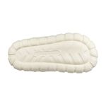 ROAD EASY 輕量透氣洞洞鞋 女鞋 拖鞋 涼鞋 時尚 可愛造型鞋扣 自由擺搭 回彈 穩定 厚底 增高 止滑 白 米, , large