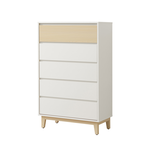 【唯熙傢俱】羅伊原木雙色五斗櫃 抽屜櫃, , large