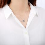 【Angel & Me】3D Dinosaur Stegosaurus s925 sterling silver necklace Birthday gift, , large