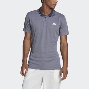 Adidas T Freelift Polo 男 POLO衫 短袖 上衣 亞洲版 網球 訓練 灰藍 [HS3315]