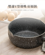 【LMG】錘紋不沾雪平鍋/附蓋 20cm 贈 植萃酵素廚房去油清潔劑500ml, , large