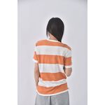 (S) uniqlo質感棉質純棉橘色短袖上衣二手衣, , large