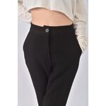 (S) ran 2高腰質感黑色長褲二手衣, , large