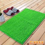 Microfiber short-hair water-absorbing anti-slip floor mat 40x60 cm, , large