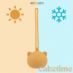 2 Pack Silicone Pacifier Holder Case, BPA Free Newborn Baby Pacifiers Silicone Pouch, , large