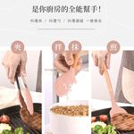 【一鳥】天然木矽膠料理組-玫瑰粉, , large