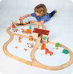 【Mentari】Farmyard Train Set, , large