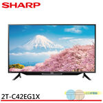 SHARP 42" Smart LCD TV 2T-C42EG1X, , large