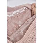 (S) 質感兩件式粉色長袖上衣二手衣, , large