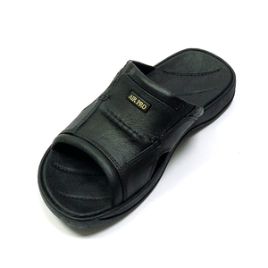 [e shoe store] Taiwan-made PVC waterproof non-slip slippers Plastic waterproof slippers Men's 27CM