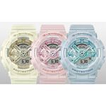 CASIO 卡西歐 G-SHOCK 珠光系列 粉彩運動女錶 手錶 GMA-S110ST-2A, , large