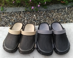 [e shoe store] Gardener shoes/Bush shoes/Croco shoes/Waterproof slippers for men Brown 26CM, , large