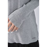 (M) calvin klein高領灰色長袖上衣二手衣, , large