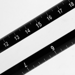 [Hamlet] 2x/8D/20cm 台灣製閱讀規文鎮尺型放大鏡 A043, , large