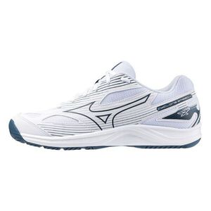 Mizuno Cyclone Speed 4 男女 排球鞋 基本款 運動 訓練 輕量 白藍 [V1GA238021]