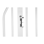 【Lionelo】LED感光雙控鎖兒童安全門欄 Truus Slim LED(天使白), , large