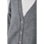 (XL) pazzo排扣灰色外套二手衣, , large