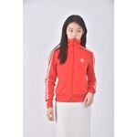 (S) adidas運動質感高領紅色外套二手衣, , large