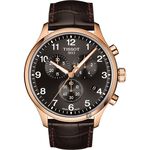 TISSOT天梭 韻馳系列 Chrono XL計時手錶-灰x玫塊金框/45mm T1166173605701, , large