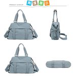 SPRING-學院風通勤大款托特包 大學生上課通勤14吋筆電大款肩背包 旅行肩背包-多色, , large