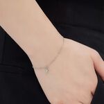 【ULOO】Aura 熠熠星光不鏽鋼手鍊-銀色 UB2000920, , large