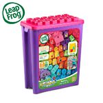 官方直營【LeapFrog】小小建築師-豪華81件積木補充盒-粉色, , large