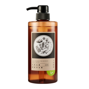 Cold brewed tea refresh shower gel