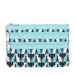 |快速出貨|Lesportsac 3-zip Cosmetic 三層拉鍊化妝包 - 鏡中貓影, , large