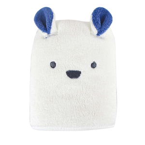 Water absorbing animal face towel Polar
