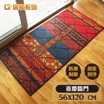 Rubber flocking outdoor mat, , large